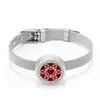 Pulsera de Aromaterapia Pulsera Hebilla para Aceite Esencial Hebilla de Acero de Titanio Reloj Ajustable con Pulsera Árbol de la Vida Fábrica Outlet