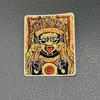 Traçando ouro thangka pintura zakilam vida passada oito guardião raposa raposa pintada à mão thangka pintura núcleo lona especial