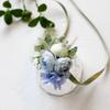 Un Par de Copas para Brindis de Boda, Copas de Champaña Hechas a Mano en Corea con Decoración de Flores Artificiales DIY, Regalos de Compromiso y Boda, Copas
