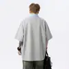 Camisa polo de manga corta con cuello para hombre, camiseta de verano de marca moderna, corte holgado estilo coreano, top versátil moderno nuevo 2026