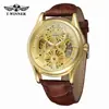 Winner Winner Reloj deportivo casual de moda europea y americana A3 para hombre, reloj mecánico automático de negocios