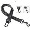 Hebilla de seguridad para coche para perro artefacto de paseo asiento de seguridad trasero extensión cuerda de tracción ajustable cuerda telescópica para mascota