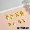 Nova Manteiga Urso Dos Desenhos Animados Nail Art Jóias Grande tamanho pequeno Bonito Tridimensional Amor Anjo Urso DIY Acessórios Do Prego