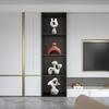 2023 Nuevo Gabinete de Vinos de Entrada Decoración de Oficina Hogar Sala de Estar Habitación Modelo Decoración Suave Atmósfera Moderna de Lujo Ligero
