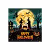 Banner de Porta de Garagem Halloween Amazon Transfronteiriço Decoração de Festa de Halloween Tecido de Fundo Atmosfera Tapeçaria