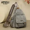 Mochila de Couro Macio Transfronteiriça Nova 2026 para Mulheres, Bolsa Feminina Retrô Multiuso, Bolsa de Ombro de Grande Capacidade, Bolsa de Peito, Leve e Fashion para Mulheres