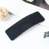 Pinza BB de Color Sólido de Terciopelo para Niñas y Estudiantes, Pasador Simple Versátil para Flequillo y Cabello Lateral, Mayoreo