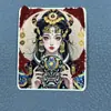 Pintura Thangka de cinabrio hecha a mano Zakilam Vida pasada y presente Buda Lienzo Thangka Lienzo para Core