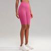 Pantalones de Yoga de Verano para Mujer de Cintura Alta Levanta Glúteos Ajustados Pantalones de Fitness Shorts Deportivos para Correr Ropa Exterior Cadera Melocotón Transfronterizo