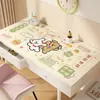 Tapete de mesa para estudante, ecológico, livre de formaldeído, à prova d'água, design de desenho animado, especial para mesas de estudo, mesa de escrita infantil, tapete de mesa protetor para os olhos