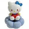 Ornamento de Cerâmica Jingdezhen Hello Kitty Figura Giratória Presente para Meninas, Melhores Amigas e Amigos para Uso Doméstico