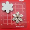 Oro y Plata Electroplateados Flor Estrella Estilo Pequeño Fragante Corazón Lazo Corbata DIY Plástico Accesorios Pasador Funda de Teléfono Materiales