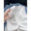 Regata Camada Slim Fit Gola Redonda Estilo Urbano para Mulheres, Camiseta de Baixo para o Verão para Cobrir os Lados dos Seios, Top Outerwear de Cor Sólida
