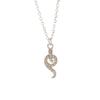 Colgante de Cruz de Diamantes de Aleación al por Mayor Joyería Transfronteriza Europea y Americana Collar Geométrico Versátil para Mujer Collar con Forma de Animal Serpiente