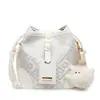 Bolso de Hombro Único Estilo Coreano de Moda, Bolso Cruzado Casual Versátil y a la Moda, Bolso Cubo Acolchado con Bloques de Color de Diseño de Nicho