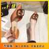 Flats de Punta con Boca Baja para Mujer 2025 Nuevo Estilo Hueco Pedrería Hebilla Cuadrada Sencillos Moda Stiletto Tacones Pequeños Tacones Altos