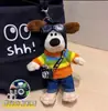 Bolsa de Pelúcia Pingente Enfeite de Carro com Chaveiro Boneca Brinquedo Fofo da Moda para Meninas