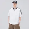 Camiseta Redonda de Algodón Puro para Niños, Camiseta Casual de Verano Delgada con Cuello Redondo y Mangas Cortas, Nuevo Estilo 2026, Camisa Holgada Transpirable