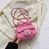 Bolso pequeño para mujer, novedad de otoño 2023, estilo occidental, con cadena, bandolera, minibolso con lazo y pintalabios para mujer