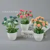 Bonsái de piña artificial flor decoración traje hogar flor de seda adornos artesanía planta simulación en maceta fábrica venta al por mayor
