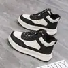 Tenis de caña alta para mujer, nueva colección otoño/invierno 2026, forrados de felpa y engrosados para abrigar, modernos y versátiles, zapatillas deportivas de suela gruesa, modelo 5609