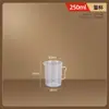 Copo Medidor de Plástico para Uso Laboratorial 50mL-1000mL Copo Medidor Graduado para Experimentos Químicos Copo Medidor Transparente para Culinária