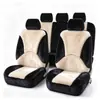 Cojín de Felpa Patchwork Cálido de Invierno Transfronterizo Universal para Asientos de Coche de 5 Plazas Funda Venta Caliente Amazon TEMU