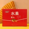 Melocotones Amarillos enlatados Caja de 12 Latas * 425g Horneado Especialidad Dangshan Jarabe Fresco Fruta Enlatada