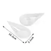 Varios Platillos para Salsa Tazas Cuadradas Tazas para Mousse Plástico Transparente Vajilla Platos para Postre Platos Pequeños para Aperitivos de Fiesta con Cuchara
