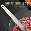 Artefato para Fazer Dumplings, Colher para Escolher Dumplings Wonton, Pá de Aço Inoxidável para Recheio, Colher para Escolher Recheio, Colher para Recheio, Ferramenta de Dobradiça para Envolver Cozinha