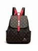 Mochila Feminina 2026 Novo Estilo Coreano Estampada Moda Mochila Feminina Versátil para o Trabalho Grande Capacidade Ombro Único Bolsa Casual