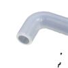 Ventas Directas de Fábrica Codo de Silicona de Grado Alimenticio Resistente a Altas Temperaturas, Resistente a la Corrosión, Resistente al Aceite, Impermeable, Tubo de Silicona Transparente Inodoro