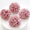 Venta al por mayor de flores de crisantemo de imitación, decoración de boda, flores de tela de seda, pintura al óleo, bola de crisantemo, decoración de boda, crisantemo multicapa DIY