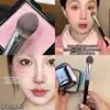 Cangzhou Pincel de Maquillaje Pincel Iluminador con Forma de Durazno Pincel de Maquillaje con Forma de Lengua para Iluminación Parcial Brocha para Mezclar Corrector Rubor de Maquillaje en Stock