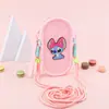 Bolsa de Teléfono de Silicona Transfronteriza En Stock Portátil Cruzada para Gafas de Sol Almacenamiento Monedero de un Solo Hombro Fijo Dopamina