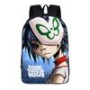 Bolsa Escolar Periférica de Estrella Masculina de Dibujos Animados Nueva de Dropshipping Transfronterizo Mochila de Poliéster Cómoda Creativa para Estudiantes