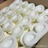 Máscara de olho de algodão e seda com forro interno 3D preenchida com esponja Tecido composto EVA máscara de olho moldada por prensagem a quente esponja da máscara de olho moldada por prensagem a frio