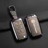 Adecuado para Fundas de Llave de Coche Volkswagen, Lavida, Bora, Llaveros Tiguan, Magotan, Polo, Modelos de Gama Alta Passat
