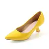 31 32 Zapatos Talla Pequeña Ropa de Trabajo Sencilla Zapatos de Tacón Medio Temporadas de Primavera y Otoño Planos Zapatos de Mujer para Exportación Zapatos de Mujer Talla Grande 40-45