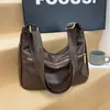 Bolso de Hombro Cruzado de Mujer de Moda Tipo Bollo, Bolso Cruzado Versátil de Piel Genuina, Bolso Impermeable de Tela Oxford, Nuevo Bolso Elegante para Mujer