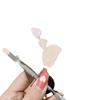 Pincel de base de um caractere, ferramenta de maquiagem conveniente, pincel de máscara, blush, base líquida, pó, beleza, maquiagem, cabelo macio, sem costura, iniciante