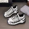 Tênis Chunky Respirável para Caminhada Estilo Dad Feminino 2026 com Cadarço Versátil Casual para Pessoas Baixas Tênis Esportivo Casual de Malha