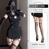 Xianyi Lencería Sexy Diablito Oscuro Halloween Pura Tentación Uniforme de Enfermera Tentación Nightclub Ropa Sexy para Mujer 8035