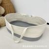 Cesta para Niños al por Mayor Cesta para Dormir de Bebé Cuerda de Algodón Cesta para Cambiar Pañales Bolso de Mano para Bebé Cesta para Dormir Conveniente para Exteriores