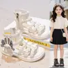 Zapatos para Niñas Sandalias Romanas de Verano para Bebés Niñas Princesa 2026 Nuevo Estilo de Verano para Niñas Pequeñas y Niños Mayores