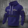 Jerseys de equipo transfronterizos europeos y americanos de talla grande, estampado digital 3D, corte holgado, con cremallera, con capucha, sudaderas deportivas, sudaderas de invierno