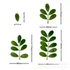 Hojas de Langosta Artificiales, Hojas Falsas, Hojas Verdes de Plástico, Ramas Secas, Decoración DIY, Hojas Artificiales, Hojas de Cacahuete, Eucalipto