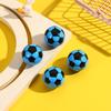 Sacapuntas de un solo agujero con forma de balón de fútbol transfronterizo, sacapuntas creativo de plástico de un solo agujero, regalo para estudiantes, juego de papelería, venta al por mayor