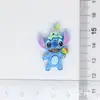 Nuevo Parche de Resina de Dibujos Animados Anime Stitch Hecho a Mano DIY para Funda de Teléfono Llavero Parche Materiales