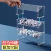 Caja de Almacenamiento Apilable para Bolsitas de Té Estante de Almacenamiento de Cápsulas de Café de Escritorio Estante de Almacenamiento para Sala de Té Caja de Almacenamiento Transparente para Bolsitas de Té